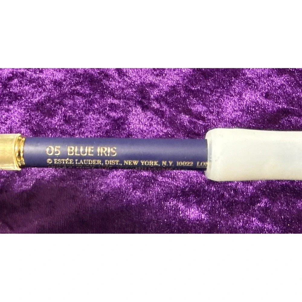 Estee Lauder Artist Eye Pencil Eyeliner 05 BLUE IRIS Writer‎ Rare Discontinued